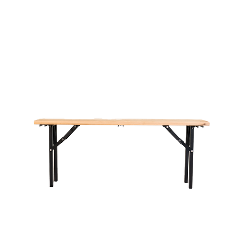 Bench in cedar wood, set of 2