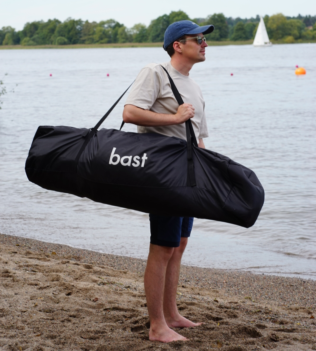 Portabelt bastutält