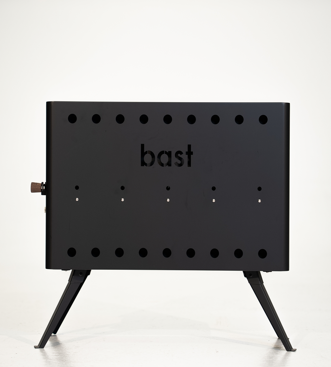 Kamin till bastutält
