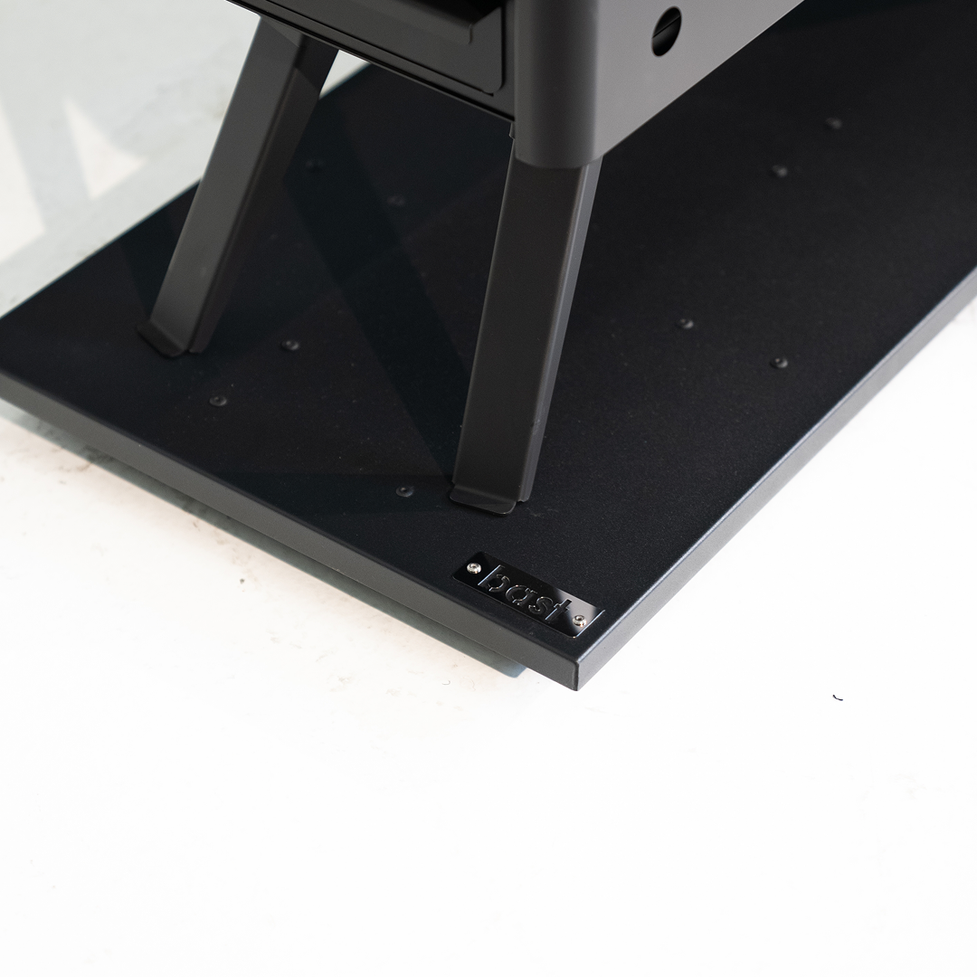 Metalgulv til brændeovn