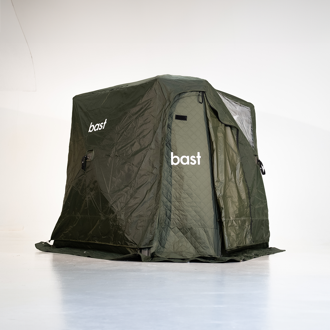 Vejrbeskyttelse for Saunatelte