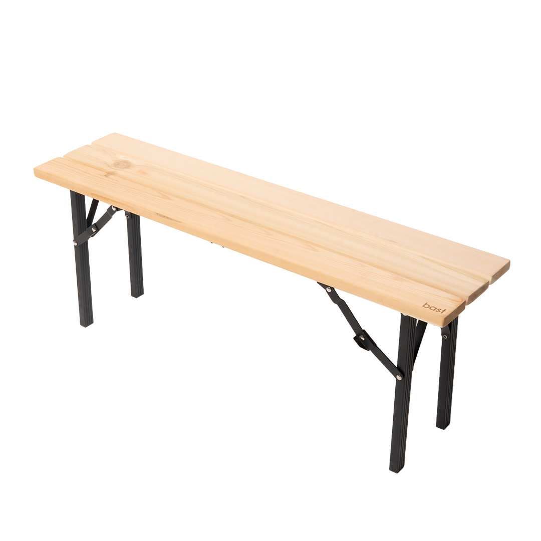 Bænk i cedertræ - 1 stk 