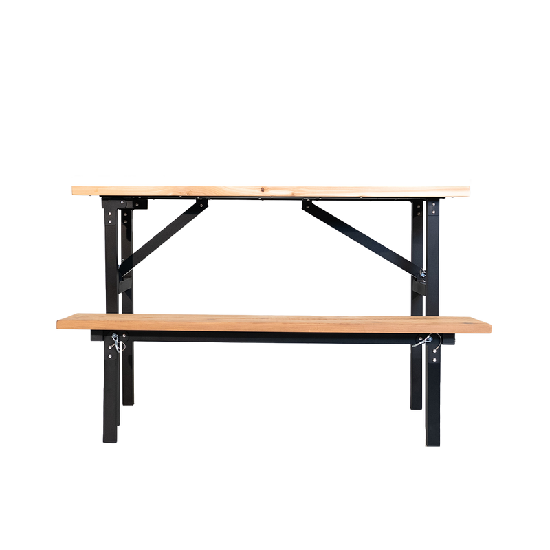 bast bench in cedar wood 