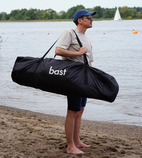 Portabelt bastutält