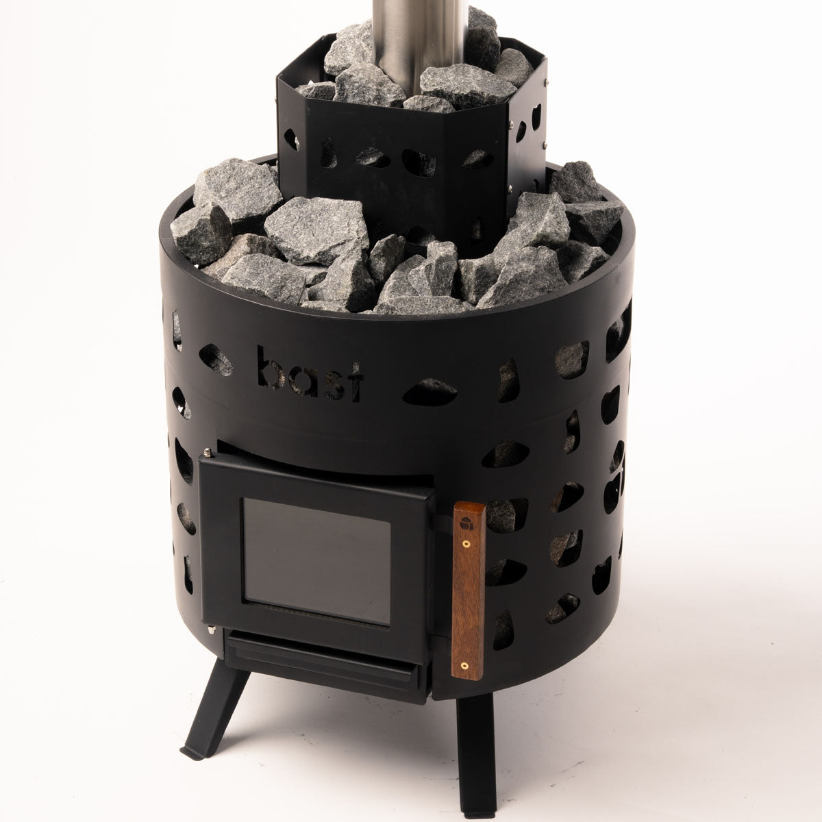 Malm XL kamin ink stenkorg + handskar