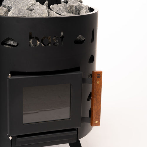 Malm XL kamin ink stenkorg + handskar