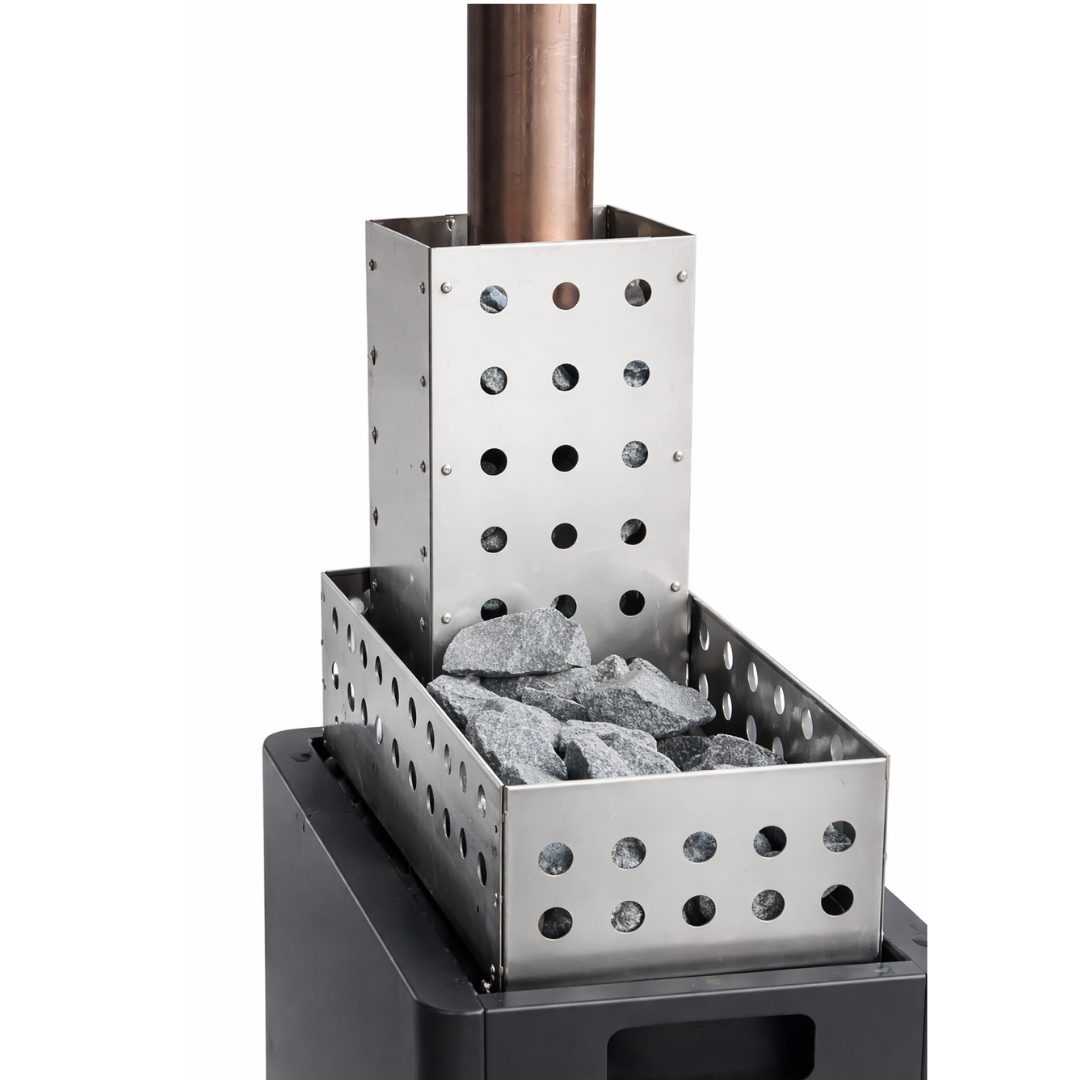 Sten inklusive stenkorg + skorstensstenkorg