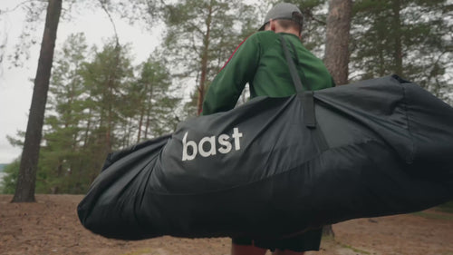Hyra bastutält