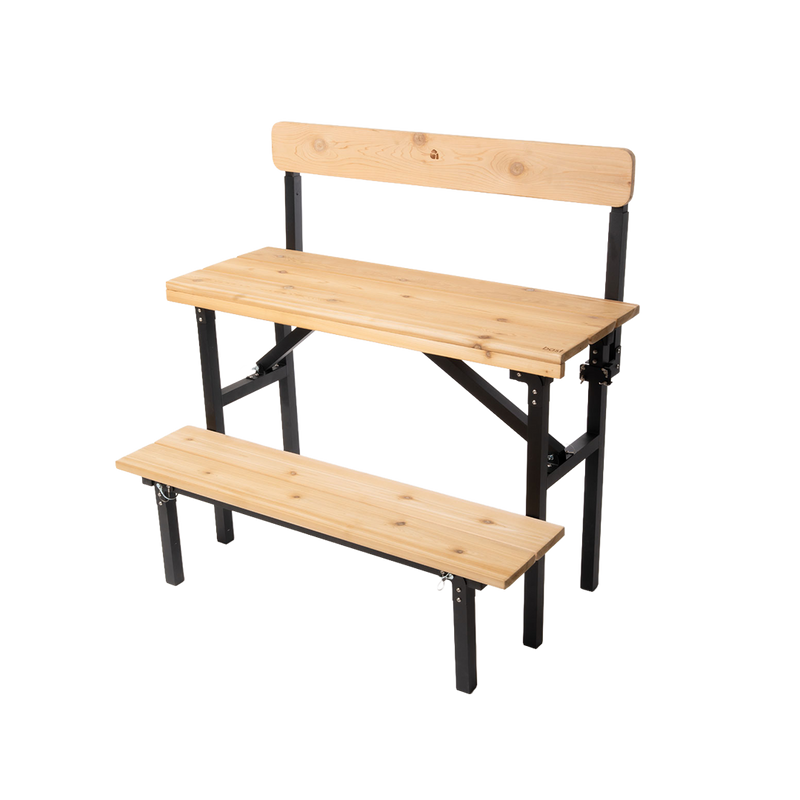 Backrest for two-level bench